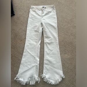 Just Black jeans , stretchy and beautiful white color